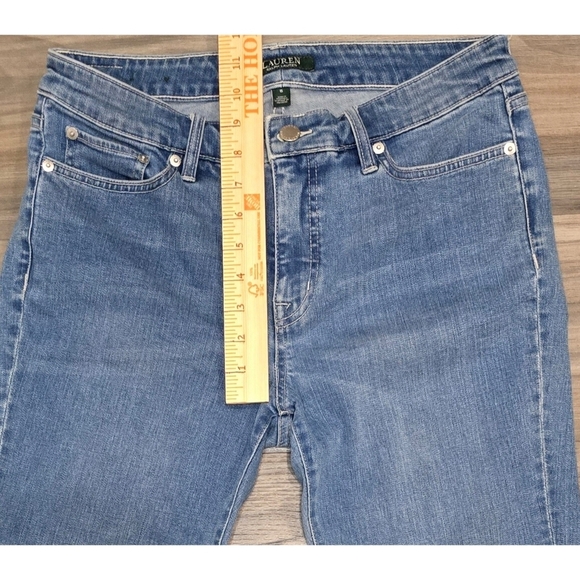 Lauren Ralph Lauren Premier Straight Cropped Jeans Size 6 - Picture 3 of 11